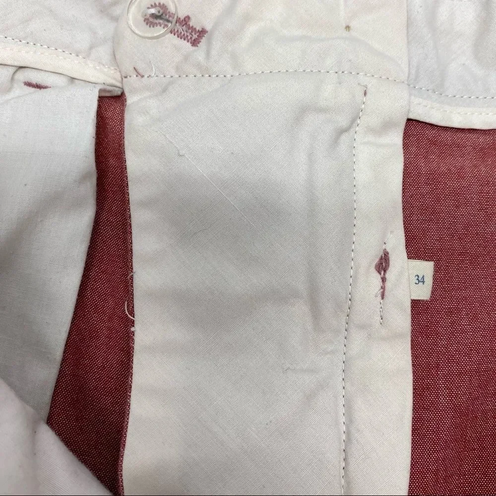 J. Crew Men's Chambray Rivington Shorts size 34